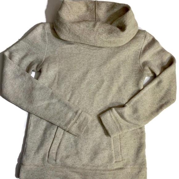 J. Crew Sweaters - Wool blend Sweater Cowl Neck pocket XXS Oatmeal J. Crew Sweaters - Wool blend Sweater Cowl Neck pocket XXS Oatmeal